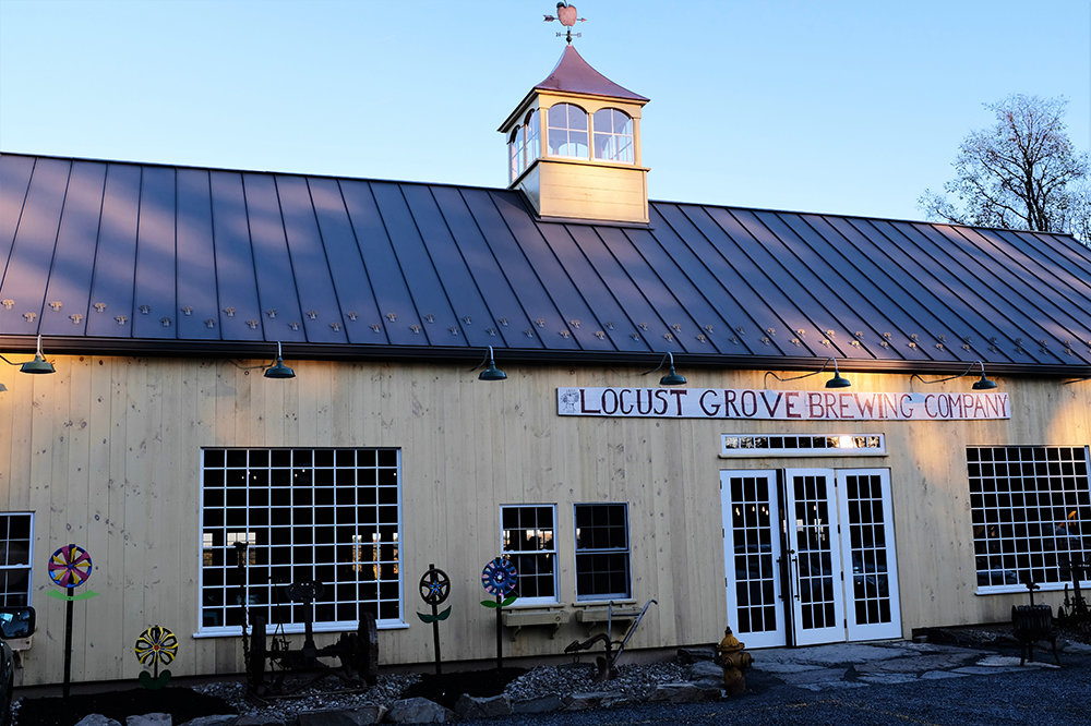 The newly opened Locust Grove Brewing Company in Milton.